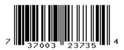 UPC barcode number 737003237354