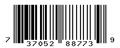 UPC barcode number 737052887739