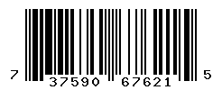UPC barcode number 737590676215