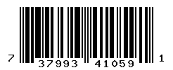upc 737993410591 barcode image