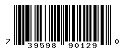 UPC barcode number 739598901290