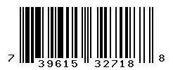 UPC barcode number 739615327188