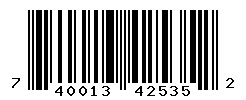 UPC barcode number 740013425352