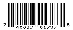 upc 740023017875 barcode image
