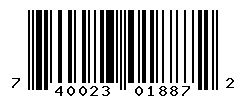 upc 740023018872 barcode image