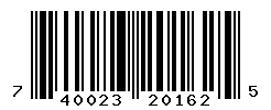 UPC barcode number 740023201625