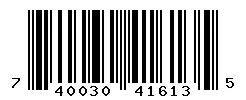UPC barcode 740030416135