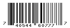 740544607777 barcode