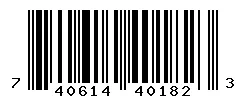 UPC 740614401823 barcode image