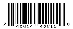 UPC barcode 740614408150