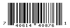 UPC barcode 740614408761