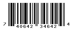 UPC barcode number 740642346424