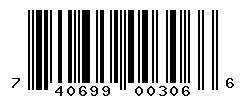 UPC barcode number 740699003066