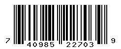 740985227039 barcode