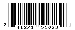 UPC barcode number 741271510231