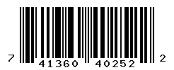 UPC barcode number 741360402522