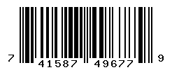 UPC barcode number 741587496779