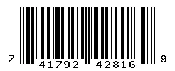 UPC barcode 741792428169