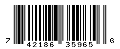 upc 742186359656 barcode image