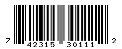 UPC barcode 742315301112
