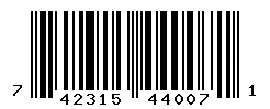 UPC barcode 742315440071
