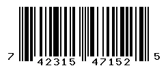 UPC barcode 742315471525