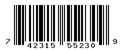 742315552309 barcode