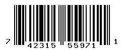 UPC barcode 742315559711