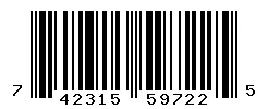 742315597225 barcode