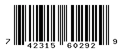 742315602929 barcode