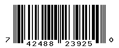 UPC barcode number 742488239250