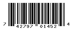 upc 742797014524 barcode image