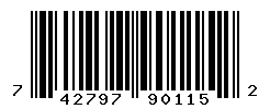 UPC barcode number 742797901152