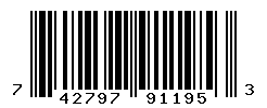 UPC barcode number 742797911953