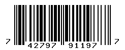UPC barcode number 742797911977
