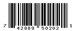 UPC barcode 742889502021
