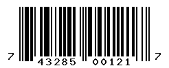 UPC barcode number 743285001217