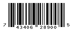743406289005 barcode
