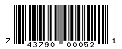 UPC barcode number 743790000521