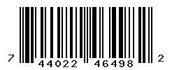 UPC barcode number 744022464982
