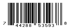 UPC barcode number 744288535938