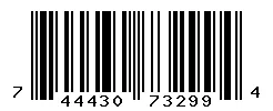 UPC barcode 744430732994
