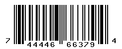 UPC barcode number 744446663794