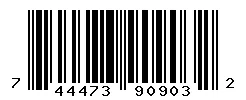 UPC barcode 744473909032