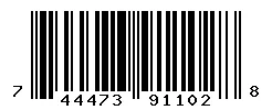 UPC barcode 744473911028