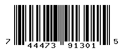 UPC barcode number 744473913015
