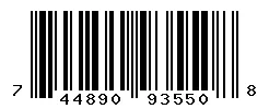 UPC barcode 744890935508