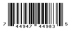 upc 744947449835 barcode image
