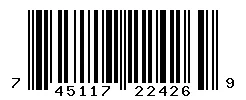 UPC barcode 745117224269