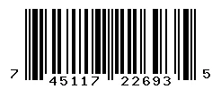 UPC barcode 745117226935